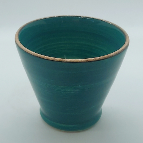 tasse expresso vert bleu