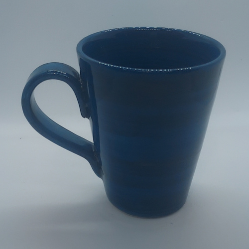 Mug bleu paon