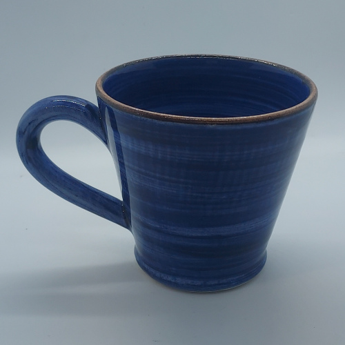 Tasse cappuccino bleu foncé
