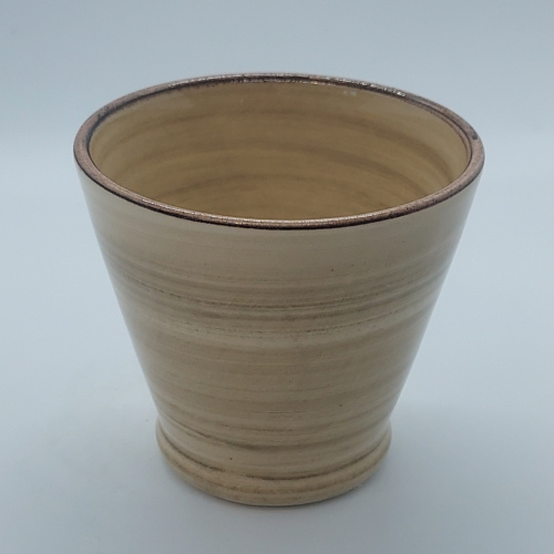 Tasse expresso beige kaki