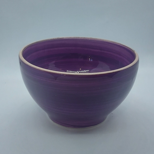 Bol déjeuner violet foncé