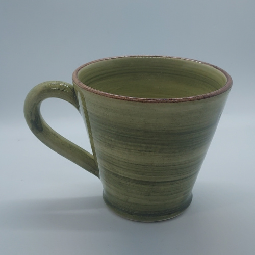 Tasse cappuccino vert amande